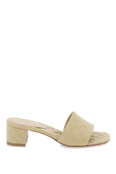 Bottega Veneta Amy Mule Sandals In Powder