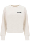 ISABEL MARANT SHAD SWEATSHIRT WITH LOGO EMBROIDERY