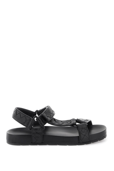 Bottega Veneta Trip Sandals In Black