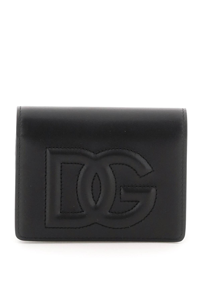 Dolce & Gabbana Dg Logo Wallet Women In Black