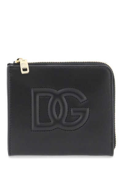 Dolce & Gabbana Dg Logo Wallet Women In Black