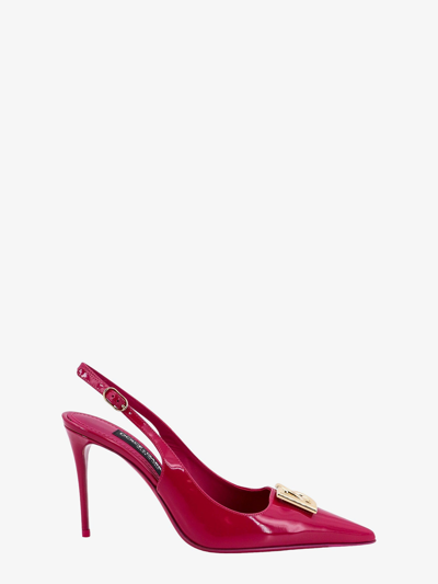 Dolce & Gabbana High-heeled Shoe In Pink