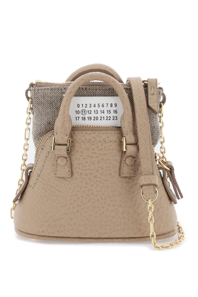 MAISON MARGIELA MAISON MARGIELA GRAINED LEATHER '5AC' MICRO BAG WOMEN