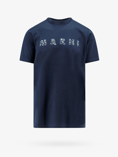 Marni Man T-shirt Man Blue T-shirts