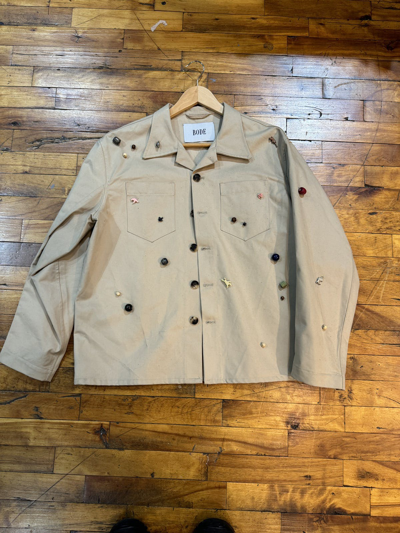 Pre-owned Bode Charm Jacket In Brown