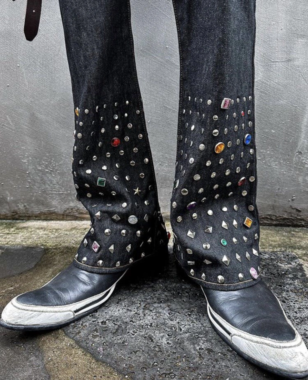 パンツ Junya Watanabe Bontage Pants archive Junya Watanabe Spring 2003 black bondage parachute pants