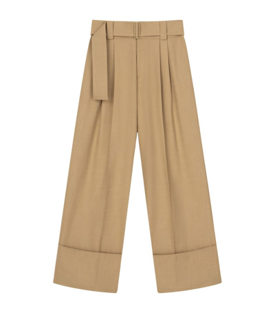 Aeron Trudi Wide-leg Trousers In Brown