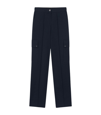 Aeron Caitlin Pleated Trousers In Black