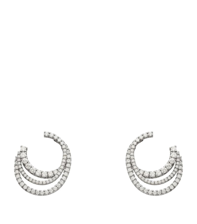 Cartier Hoop Earrings In White