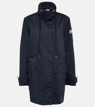 Moncler Bremusa Nylon Down Parka In Blue