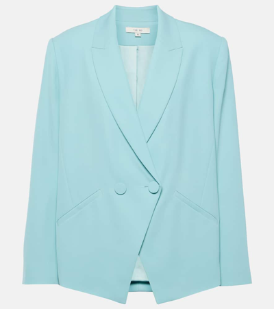 The Sei Crêpe Blazer In Blue