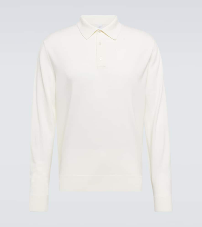 Berluti Wool Polo Shirt In White