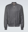 MONCLER AVER REVERSIBLE VIRGIN WOOL DOWN JACKET