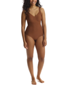 Commando Butter Soft Support Sleeveless Bodysuit In Cinnamon