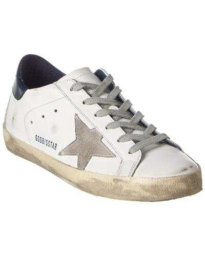 Golden Goose Superstar Leather & Suede Sneaker In White