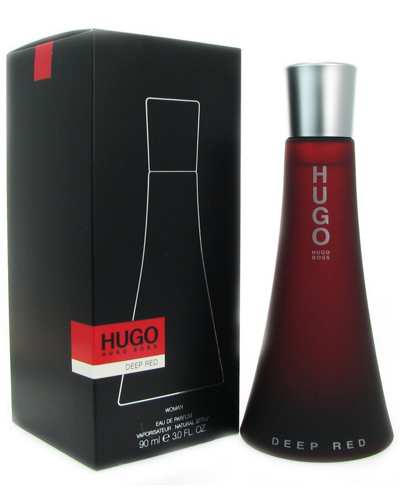 Hugo Boss Women's 3oz Deep Red Eau De Parfum Spray In White