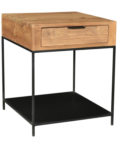 Moe's Home Collection Joliet Side Table In Brown
