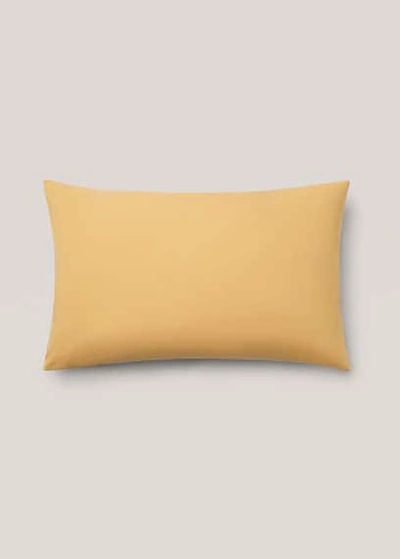 Mango Home Set Of Pillow C Ochre In Yellow