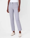 Ann Taylor The Cotton Crop Pant In Empire Grey
