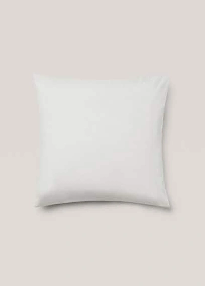 Mango Home Vertical Striped Pillowcase 60x60cm Sky Blue In White