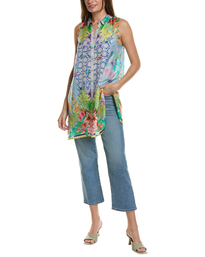 Johnny Was Cozumel Xanthe Tunic In Multi