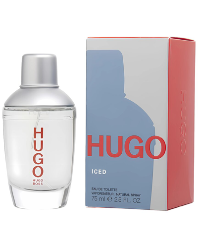 Hugo Boss Men's 2.5oz Iced Edt In White