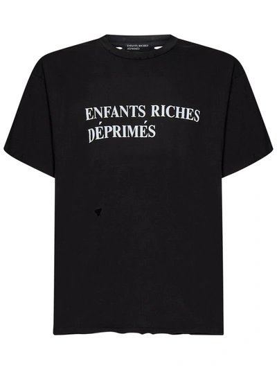 Enfants Riches Deprimes T-shirts And Polos In Nero