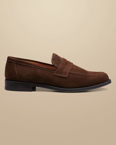 Charles Tyrwhitt Men's  Penny Loafers In Brown