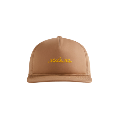 Pre-owned Kith & Kin A Frame Cap 'karat' In Gold