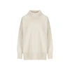 Chloé + Net Sustain Recycled-cashmere Turtleneck Sweater In White