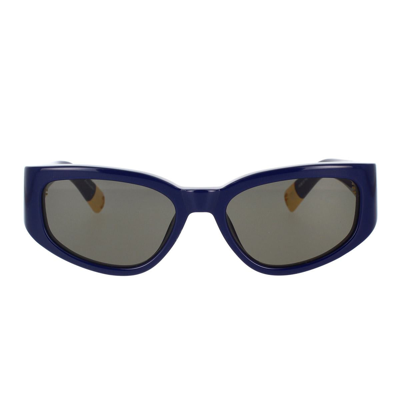 Jacquemus Sunglasses In Blue