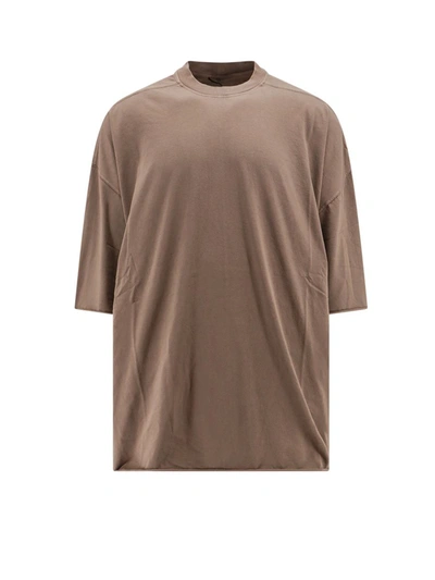 Rick Owens Drkshdw T-shirt In Brown