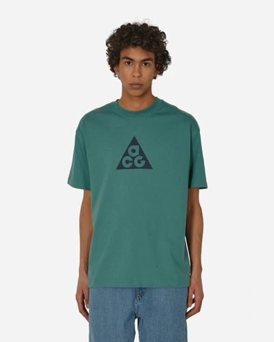 Nike Acg Dri-fit Logo T-shirt Bicoastal In Green