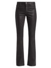 L AGENCE WOMEN'S RUTH COATED HIGH-RISE STRAIGHT JEANS