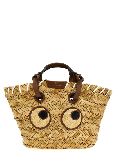 ANYA HINDMARCH ANYA HINDMARCH 'PAPER EYES' SMALL SHOPPING BAG