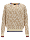 Gcds Monogram Sweater In White