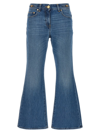 Versace Slim Denim Pants In Blue