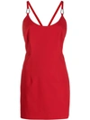 Heron Preston Red Carabiner Minidress In Red