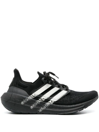 Y-3 BLACK ULTRABOOST LIGHT SNEAKERS