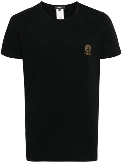 Versace Black Logo Print T-shirt (2 Set)