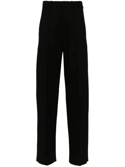 Isabel Marant Sopiavea Tapered Tailored Trousers In Black