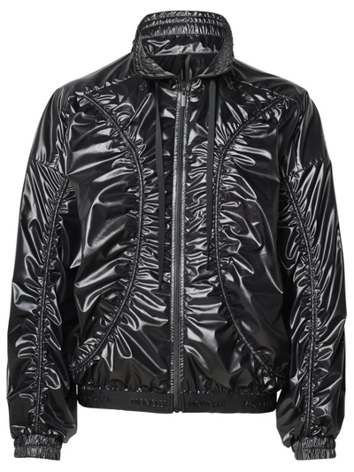Moncler Doride Seamed Bomber Jacket In Black