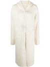 Zimmermann Wilk Wool Coat In Neutrals