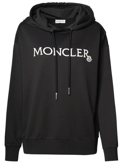 Moncler Sweatshirt In Black