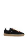 LANVIN BLACK SUEDE LEATHER SNEAKERS