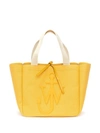 Jw Anderson Anchor Motif Canvas Tote Bag In Orange