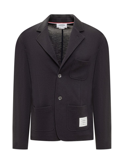 Thom Browne Single Breasted Sport Jacket In Blue