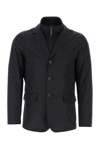 HERNO HERNO BUTTONED LAYERED JACKET