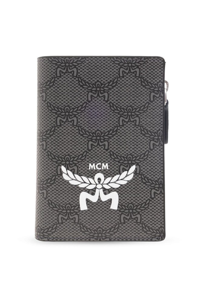 Mcm Himmel Logo Printed Bi In Grey