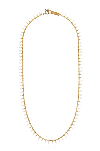 Isabel Marant Casablanca Charm Necklace In Gold